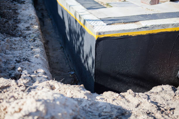 Residential Foundation Crack Repair installation at a Avon Lake, OH home by SJ Waterproofing Pros